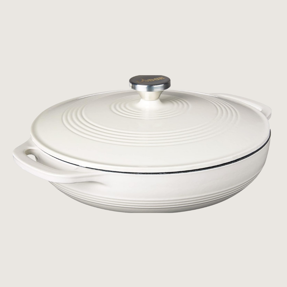 Le Creuset cast iron oval casserole with lid