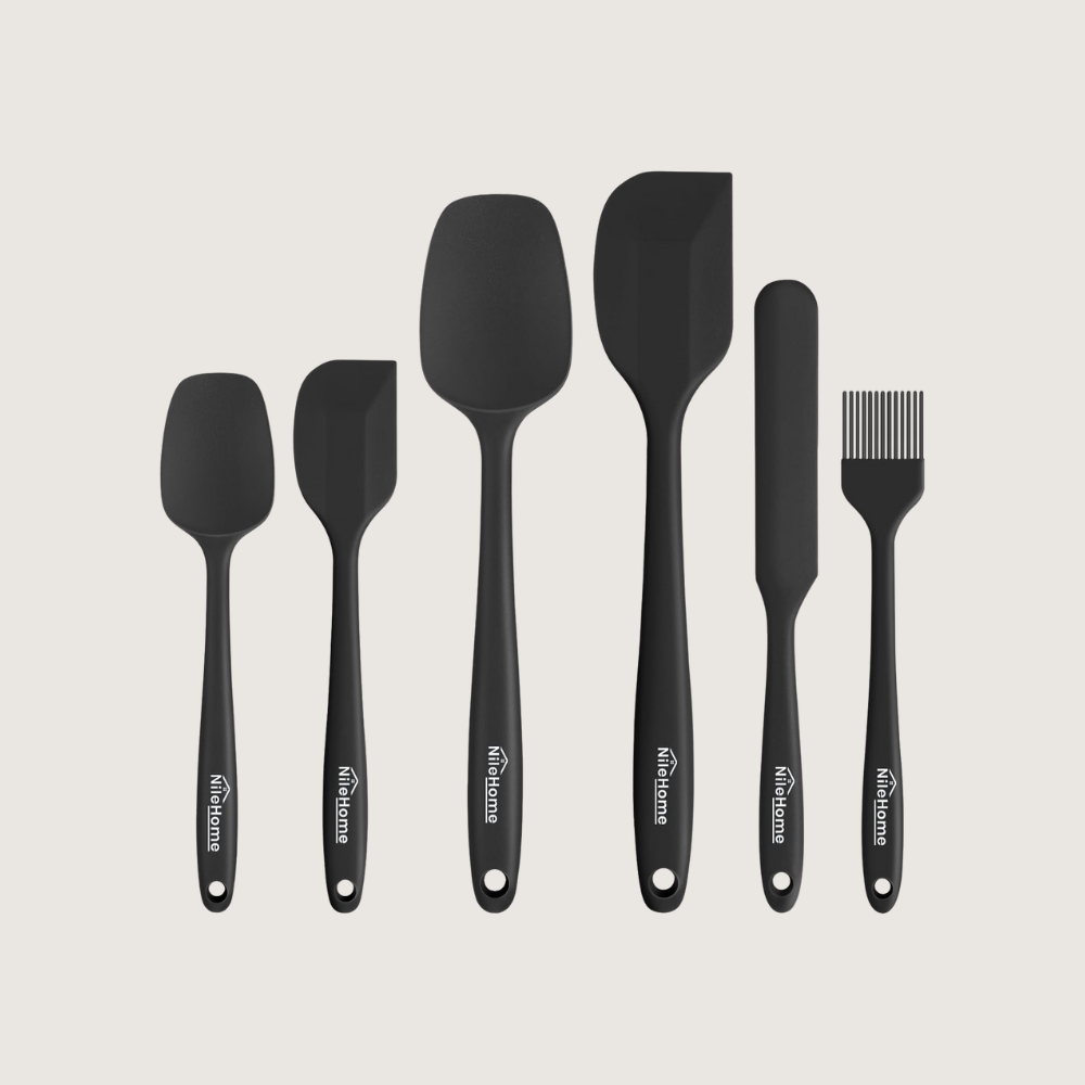 Silicone spatula set